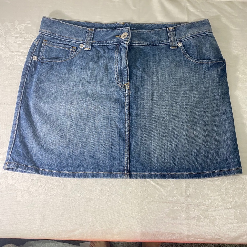 Tommy Hilfiger Denim Jean mini skirt size 14